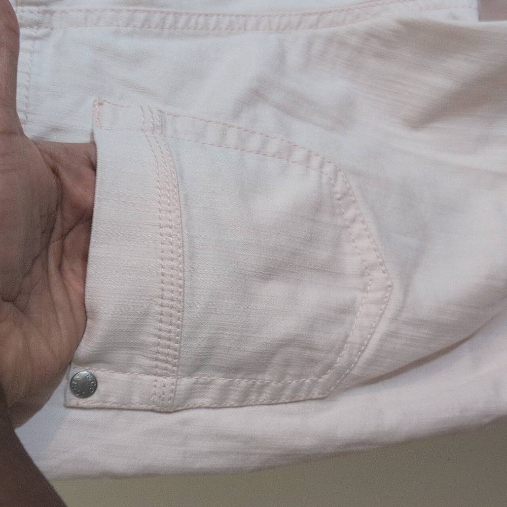 Jones & Co | Light Pink Women's Shorts Cotton Blend - Picture 6 of 14